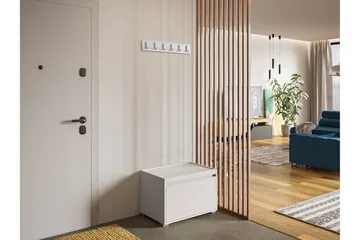 Grawis Sittbänk - Vit - Möbler - Stolar & fåtöljer - Sittbänk - Hallbänk - Hallbänk med förvaring