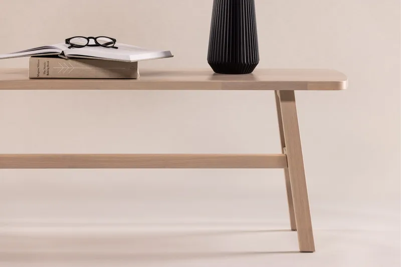 Hälsö Sittbänk 140 cm - Vit - Möbler - Stolar & fåtöljer - Sittbänk