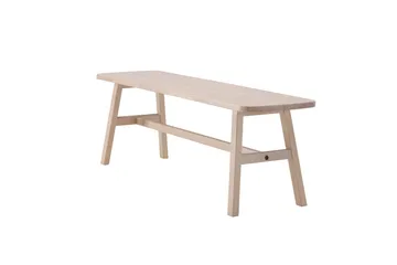 Hälsö Sittbänk 140 cm - Vit - Möbler - Stolar & fåtöljer - Sittbänk
