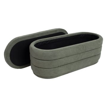 Bänk Hiro 104x44xh44 cm med förvaring - grön - Möbler - Stolar & fåtöljer - Sittbänk - Hallbänk - Hallbänk med förvaring