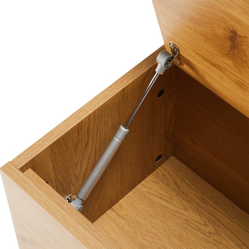 Hallbänk Aalborg 90x32x46 cm - ek - Möbler - Stolar & fåtöljer - Sittbänk - Hallbänk - Hallbänk med förvaring