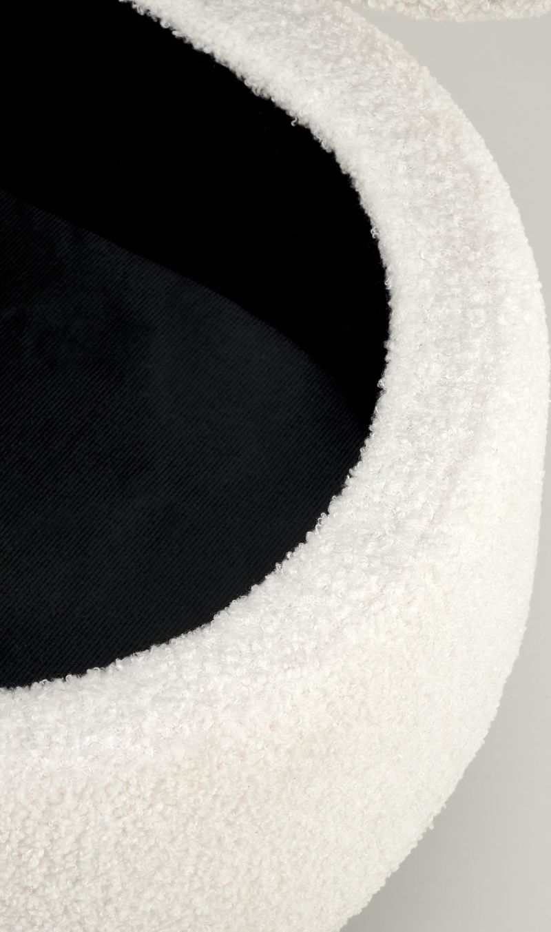 Sittbänk med förvaring offwhite 120 cm bred - Offwhite/svart - Möbler - Stolar & fåtöljer - Sittbänk - Hallbänk - Hallbänk med förvaring