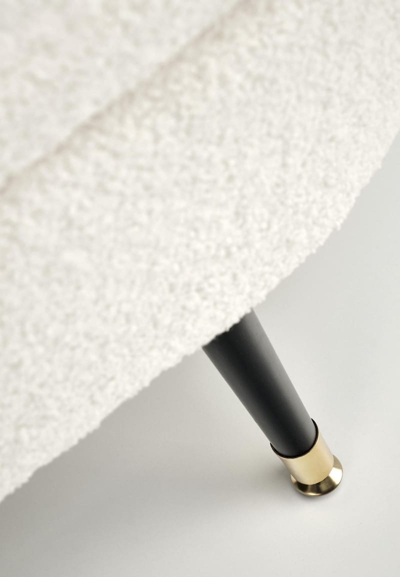 Sittbänk med förvaring offwhite 120 cm bred - Offwhite/svart - Möbler - Stolar & fåtöljer - Sittbänk - Hallbänk - Hallbänk med förvaring