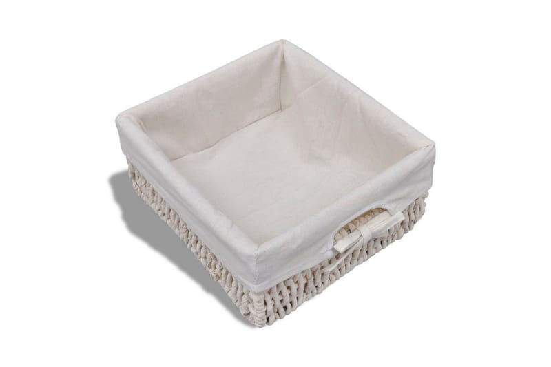 Hallbänk vit 62x33x42 cm paulownia - Vit - Möbler - Stolar & fåtöljer - Sittbänk - Hallbänk - Hallbänk med förvaring