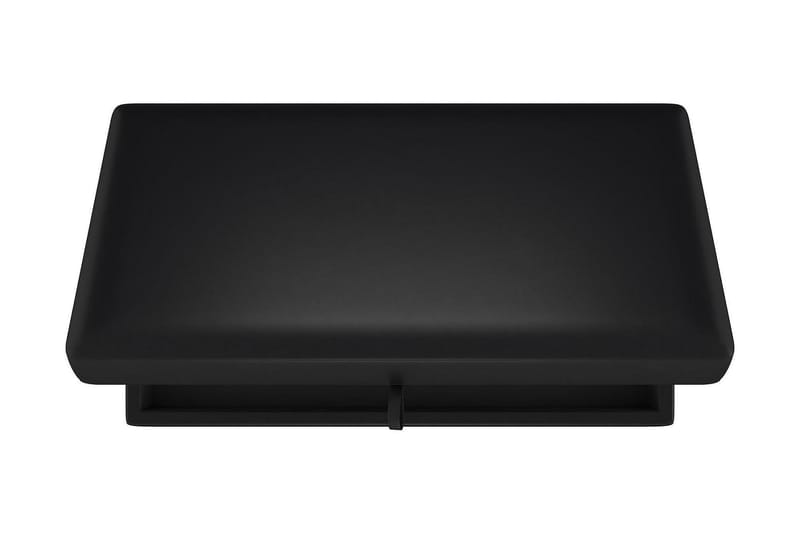 Hartford Sittbänk 130 cm Konstläer/Svart - Dorel Home - Möbler - Stolar & fåtöljer - Sittbänk - Hallbänk - Hallbänk med förvaring