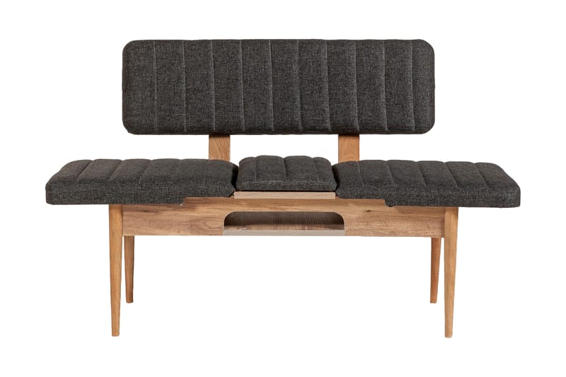 Idehult Bänk 85 cm - Trä/natur/Antracit - Möbler - Stolar & fåtöljer - Sittbänk