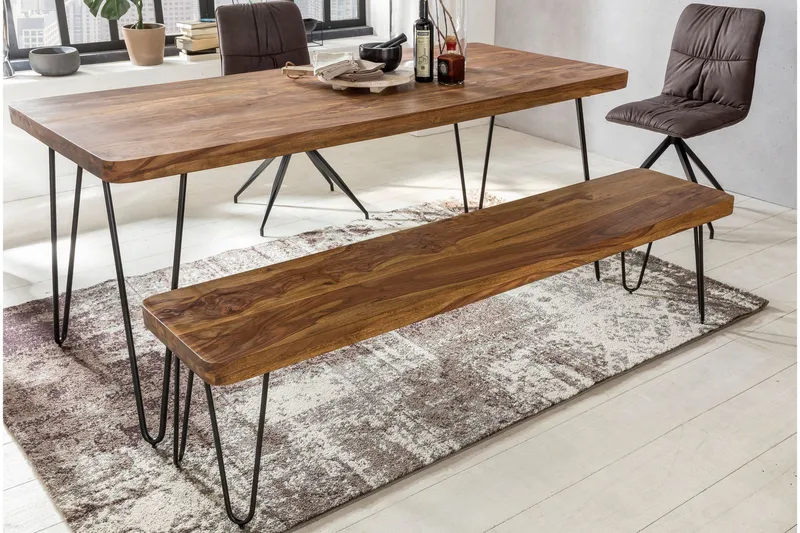 Jaelah Sittbänk - Trä/natur - Möbler - Stolar & fåtöljer - Sittbänk - Hallbänk