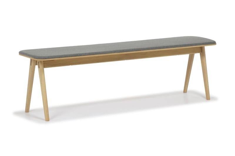 Jerup Sittbänk 120 cm Massiv Ek - Brun - Möbler - Stolar & fåtöljer - Sittbänk - Hallbänk