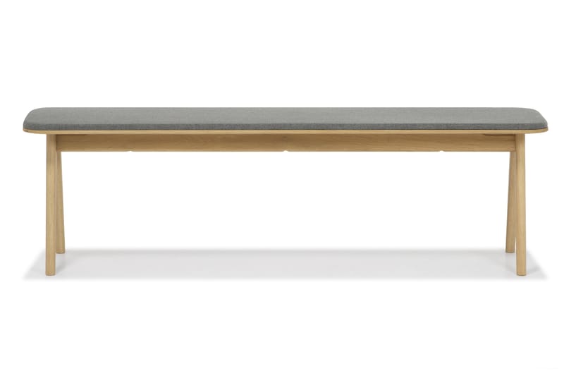 Jerup Sittbänk 120 cm Massiv Ek - Brun - Möbler - Stolar & fåtöljer - Sittbänk - Hallbänk