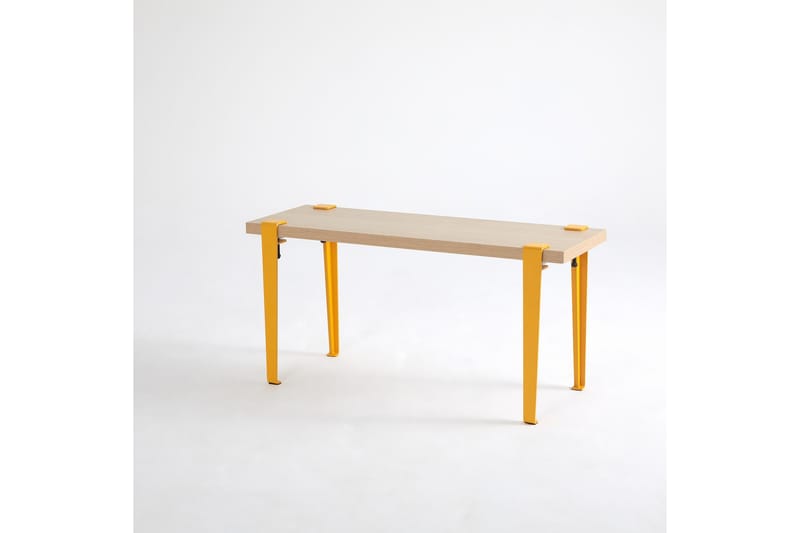 Khalkeus Sittbänk 90x30 cm Brun/Gul - Hanah Home - Möbler - Stolar & fåtöljer - Sittbänk - Hallbänk