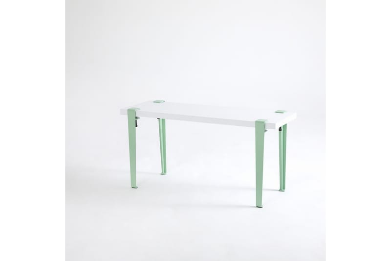 Khalkeus Sittbänk 90x30 cm Vit/Blå/Grön - Hanah Home - Möbler - Stolar & fåtöljer - Sittbänk - Hallbänk