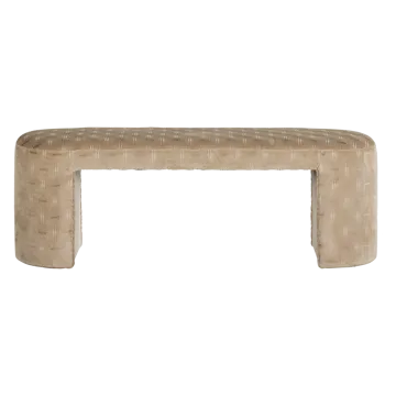 Klädd Bänk Jacob 130 cm - Natur - Möbler - Stolar & fåtöljer - Sittbänk - Hallbänk