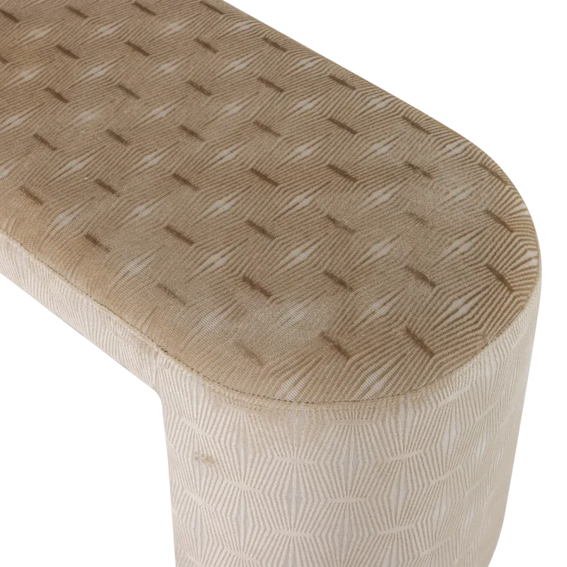 Klädd Bänk Jacob 130 cm - Natur - Möbler - Stolar & fåtöljer - Sittbänk - Hallbänk