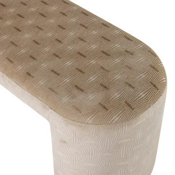 Klädd Bänk Jacob 130 cm - Natur - Möbler - Stolar & fåtöljer - Sittbänk - Hallbänk