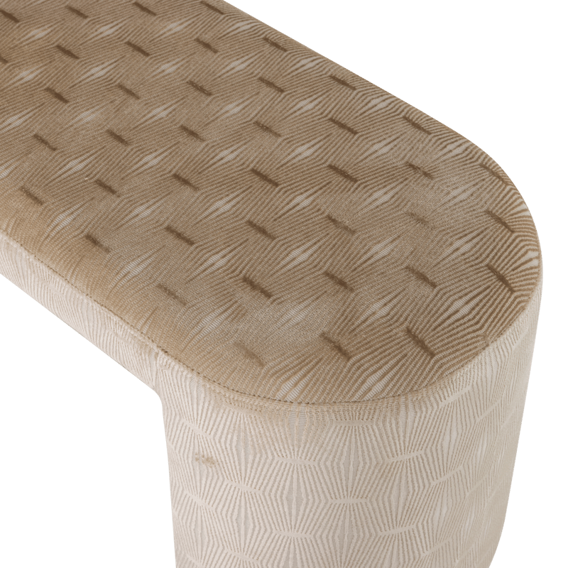 Klädd Bänk Jacob 130 cm - Natur - Möbler - Stolar & fåtöljer - Sittbänk - Hallbänk