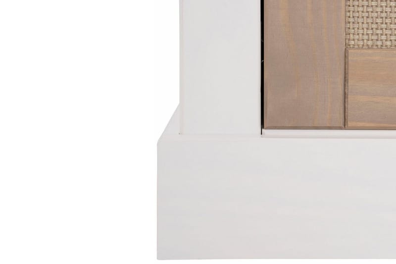 Lanseria TV-bänk 95 cm - Vit/Grå - Möbler - Tv möbel & mediamöbel - TV bänk & mediabänk