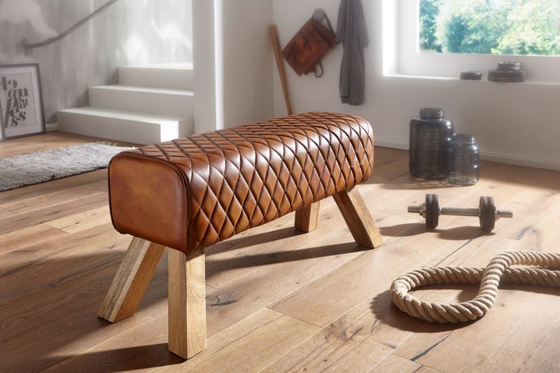 Lathern Sittbänk - Brun - Möbler - Stolar & fåtöljer - Sittbänk - Hallbänk