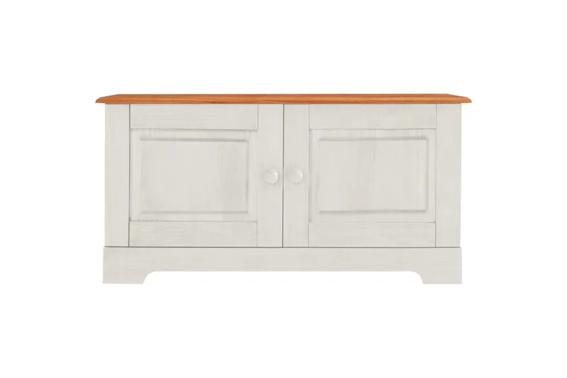 Lisa Skobänk 90 cm, Vit