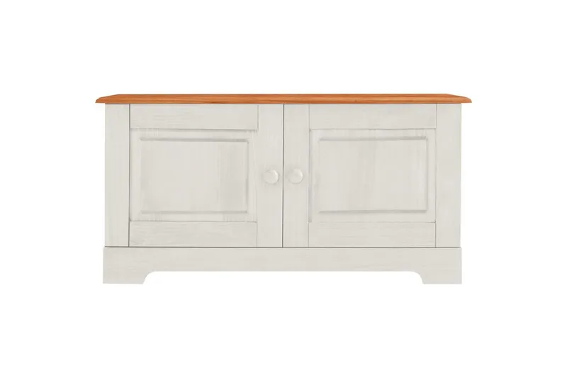 Lisa Skobänk 90 cm, Vit