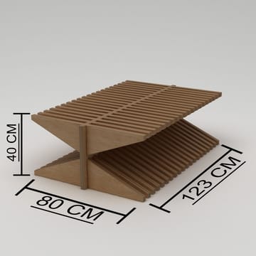 Lomira Bänk 123 cm - Naturligt trä - Möbler - Stolar & fåtöljer - Sittbänk - Hallbänk