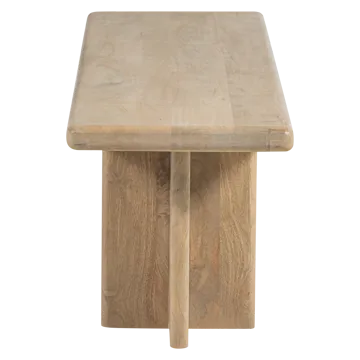 Matbänk Ato 220 cm - Natur - Möbler - Stolar & fåtöljer - Sittbänk - Hallbänk