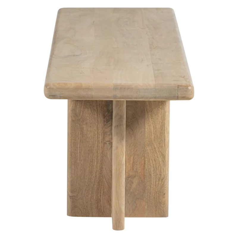 Matbänk Ato 220 cm - Natur - Möbler - Stolar & fåtöljer - Sittbänk - Hallbänk