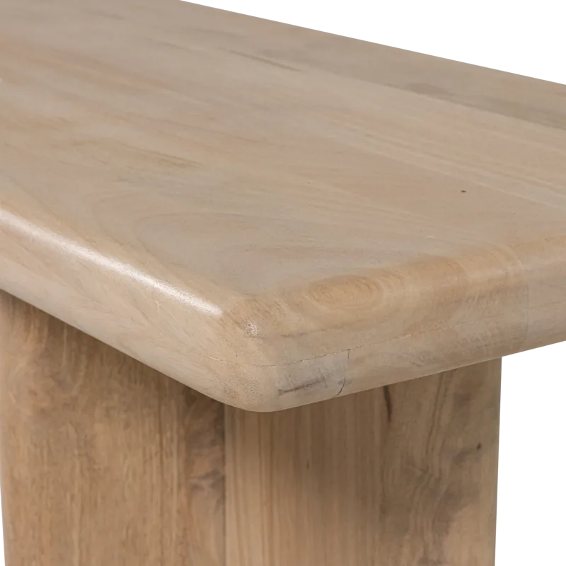 Matbänk Ato 220 cm - Natur - Möbler - Stolar & fåtöljer - Sittbänk - Hallbänk