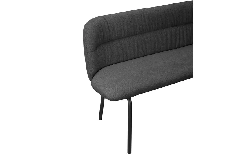 Matbänk Casey Grå - Grå - Möbler - Stolar & fåtöljer - Sittbänk