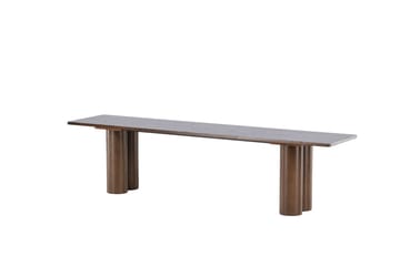 Matbänk Olivia 40x180x45 cm - Mocca - Möbler - Stolar & fåtöljer - Sittbänk - Hallbänk