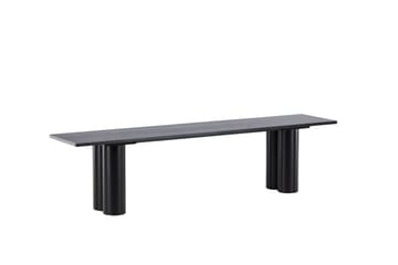 Matbänk Olivia 40x180x45 cm - Svart - Möbler - Stolar & fåtöljer - Sittbänk - Hallbänk