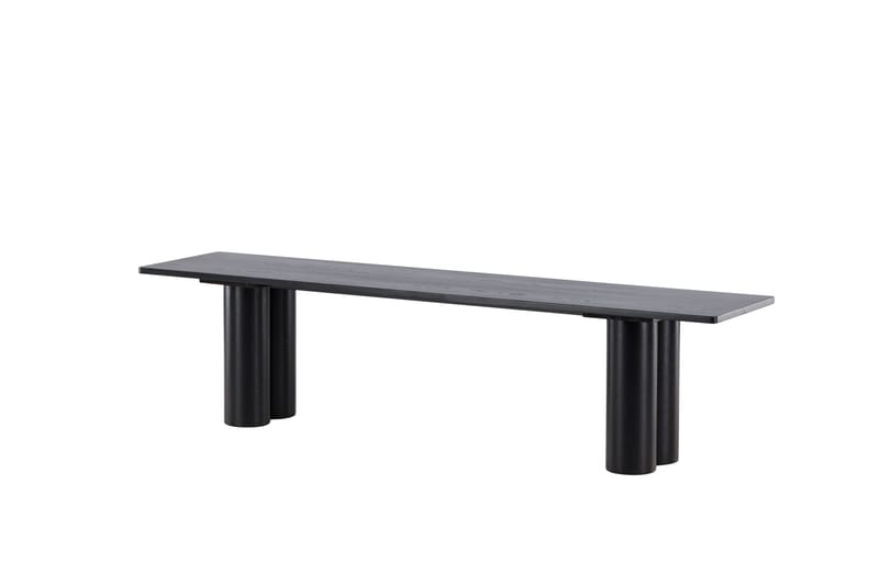 Matbänk Olivia 40x180x45 cm - Svart - Möbler - Stolar & fåtöljer - Sittbänk - Hallbänk
