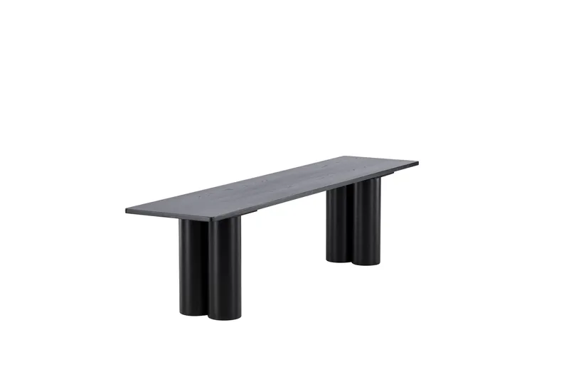 Matbänk Olivia 40x180x45 cm - Svart - Möbler - Stolar & fåtöljer - Sittbänk - Hallbänk