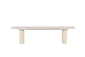 Matbänk Olivia 40x180x45 cm - Vit - Möbler - Stolar & fåtöljer - Sittbänk - Hallbänk