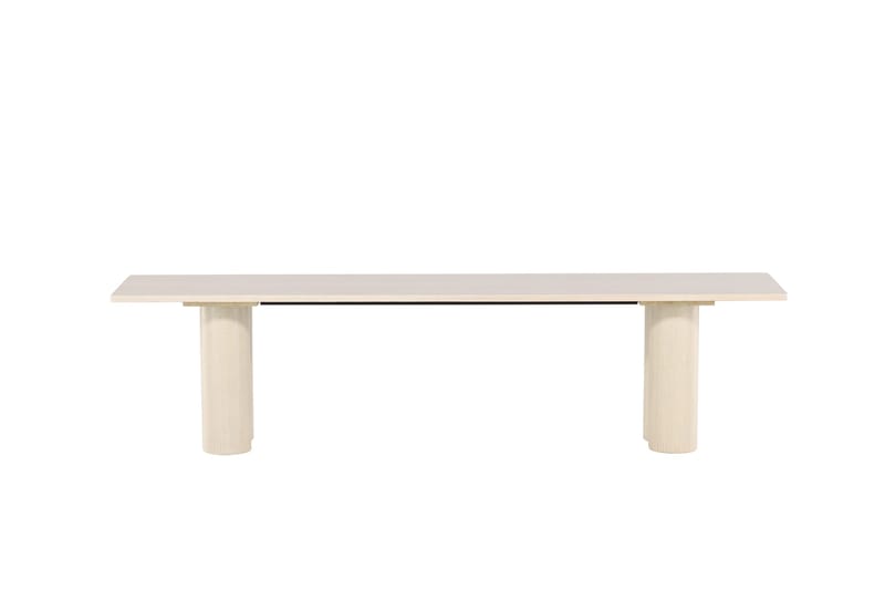 Matbänk Olivia 40x180x45 cm - Vit - Möbler - Stolar & fåtöljer - Sittbänk - Hallbänk