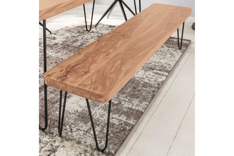 Meleana Sittbänk - Brun - Möbler - Stolar & fåtöljer - Sittbänk - Hallbänk