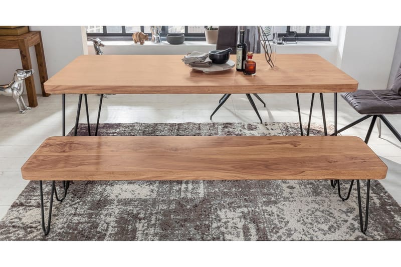 Meleana Sittbänk - Brun - Möbler - Stolar & fåtöljer - Sittbänk - Hallbänk