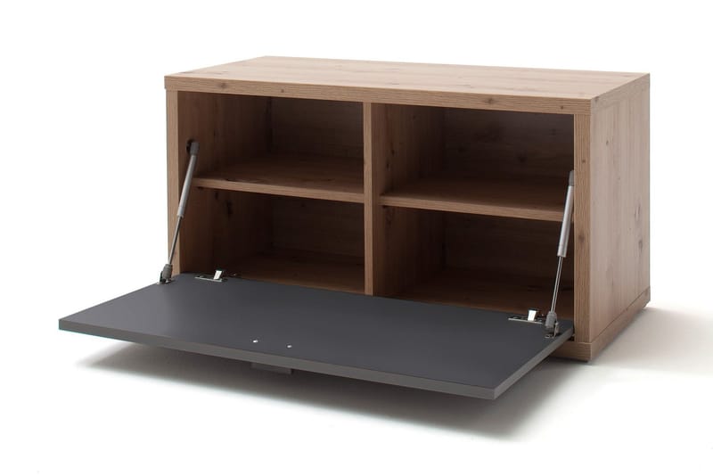 Nacimento Sittbänk 86 cm - Grå/Natur - Möbler - Stolar & fåtöljer - Sittbänk - Hallbänk - Hallbänk med förvaring