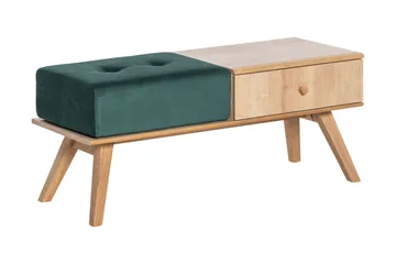 Nature Bänk med Förvaring Trä/Natur - VOX - Möbler - Stolar & fåtöljer - Sittbänk - Hallbänk - Hallbänk med förvaring