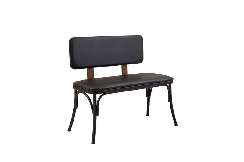 Oliver Sittbänk 100x41 cm Svart - Hanah Home - Möbler - Stolar & fåtöljer - Sittbänk
