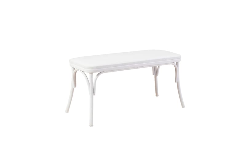 Oliver Sittbänk 100x41 cm Vit - Hanah Home - Möbler - Stolar & fåtöljer - Sittbänk - Hallbänk
