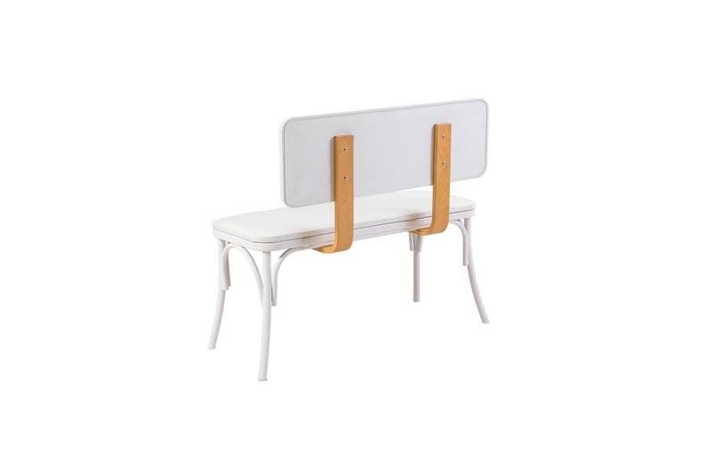 Oliver Sittbänk 100x41 cm Vit - Hanah Home - Möbler - Stolar & fåtöljer - Sittbänk