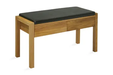Pall Mondeo Med 2 Lådor 88xd36xh492cm - Möbler - Stolar & fåtöljer - Sittbänk - Hallbänk - Hallbänk med förvaring