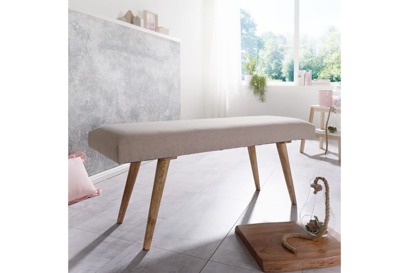 Peotter Sittbänk - Beige - Möbler - Stolar & fåtöljer - Sittbänk - Hallbänk