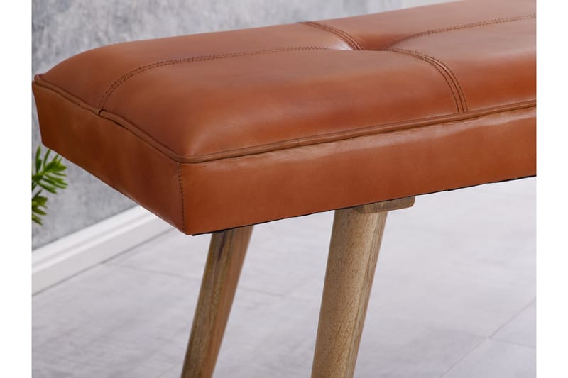 Peotter Sittbänk - Brun - Möbler - Stolar & fåtöljer - Sittbänk - Hallbänk