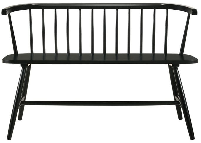 Pinnsoffa svart - Fårö - Svart - Möbler - Stolar & fåtöljer - Sittbänk