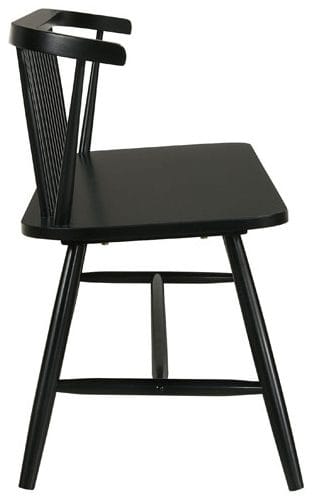 Pinnsoffa svart - Fårö - Svart - Möbler - Stolar & fåtöljer - Sittbänk