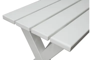 Scottsdale Sittbänk 140 cm Vit - KWA - Möbler - Stolar & fåtöljer - Sittbänk - Hallbänk