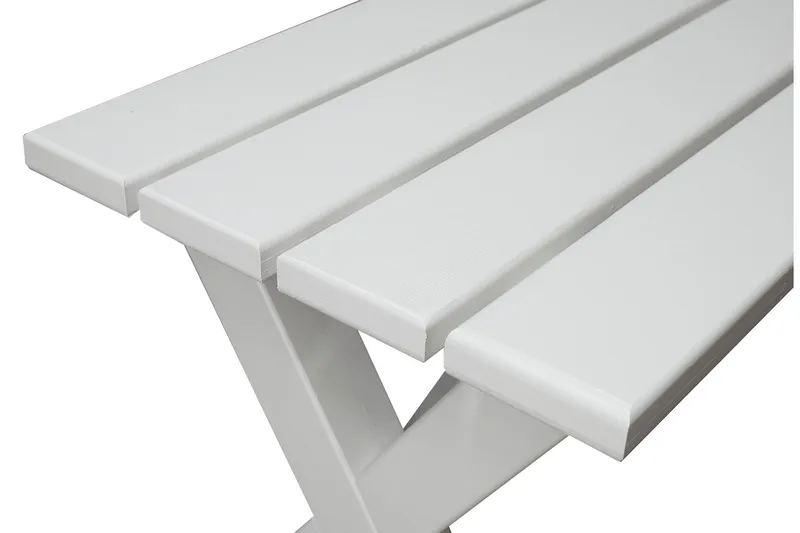 Scottsdale Sittbänk 140 cm Vit - KWA - Möbler - Stolar & fåtöljer - Sittbänk - Hallbänk