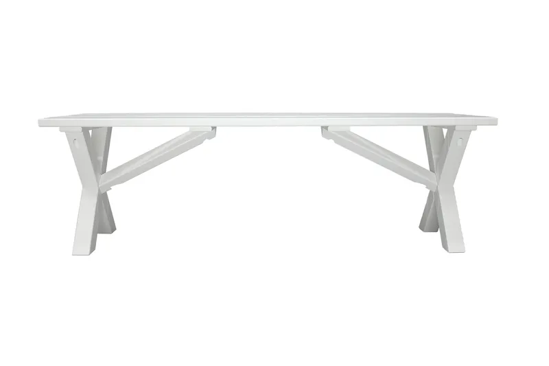 Scottsdale Sittbänk 140 cm Vit - KWA - Möbler - Stolar & fåtöljer - Sittbänk - Hallbänk