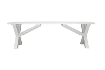 Scottsdale Sittbänk 140 cm Vit - KWA - Möbler - Stolar & fåtöljer - Sittbänk - Hallbänk